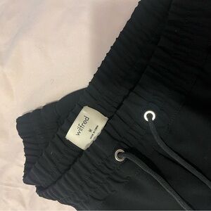 Wilfred Classic Black Drawstring Pants